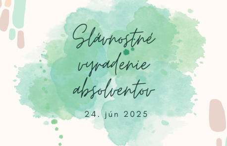 Slávnostné vyradenie absolventov 2024/25