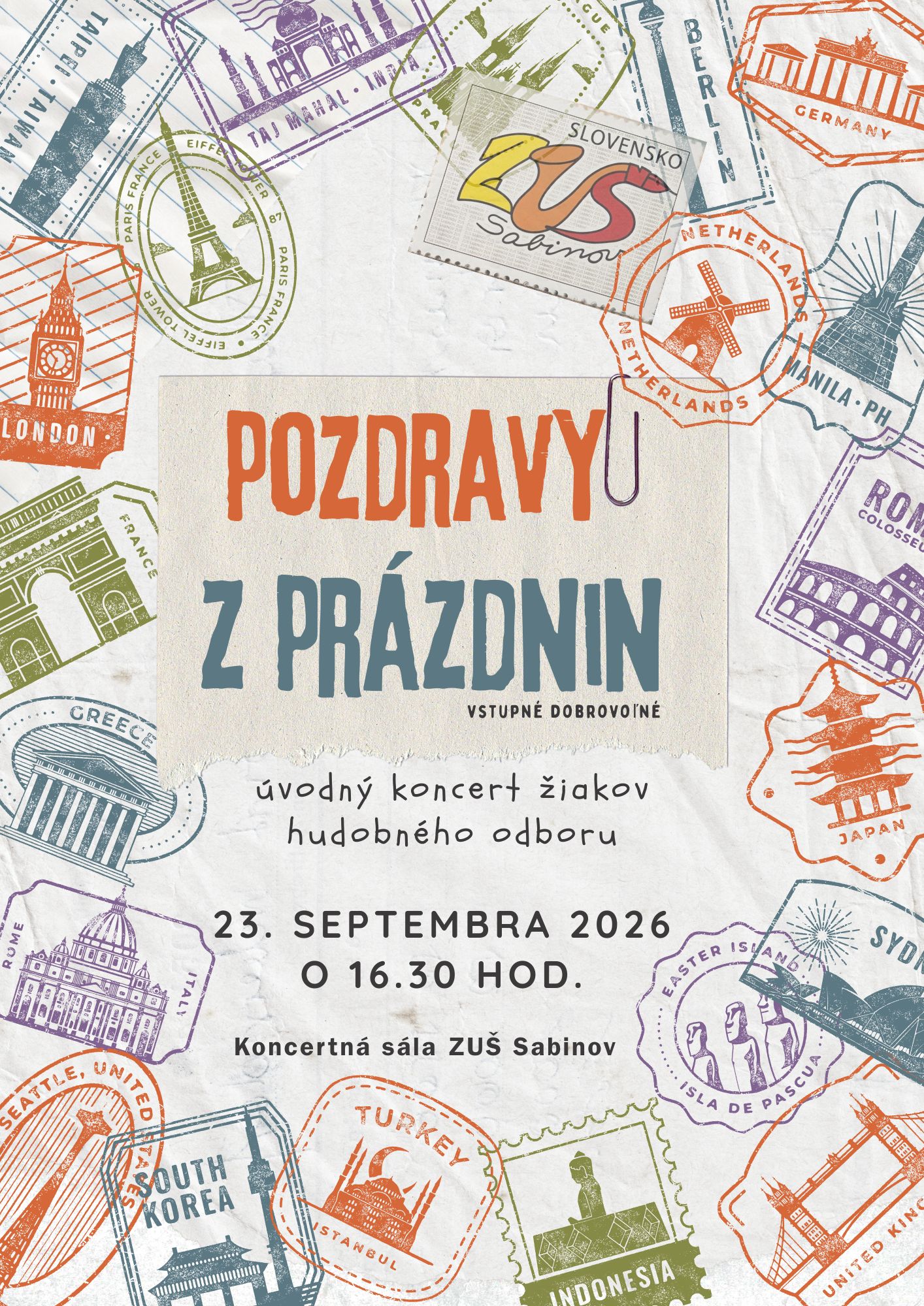 Pozdravy z prázdnin doleteli