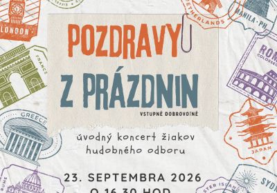 Pozdravy z prázdnin